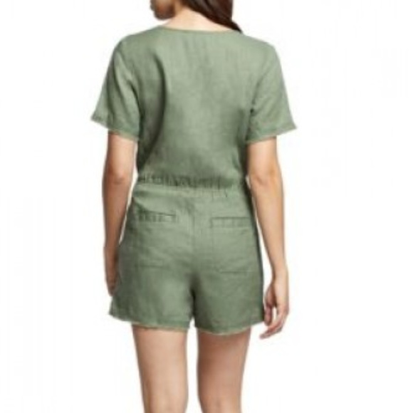 Sanctuary Date Palm Romper - Cadet Olive - Picture 3 of 5